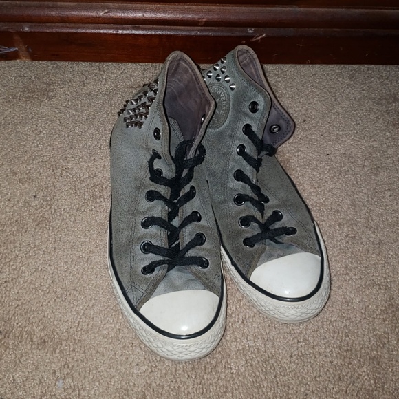 spiked converse shoes